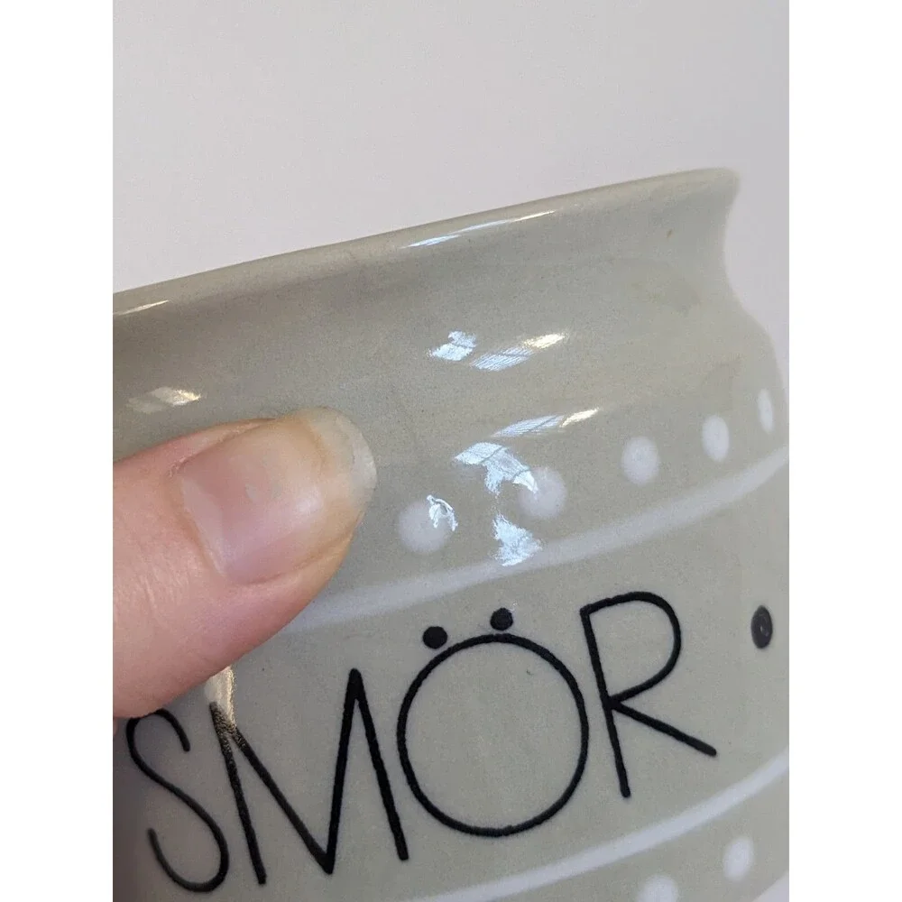 RORSTRAND Marianne Westman Smör Butter‎ Jar Canister Ceramic Vintage Mid-Century